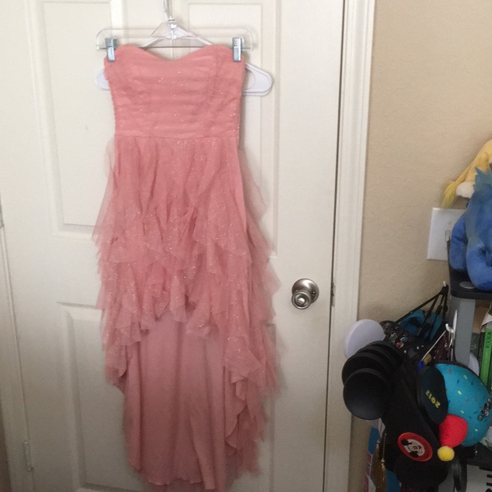 Teeze Me Pink High-Low Dress in Size 1